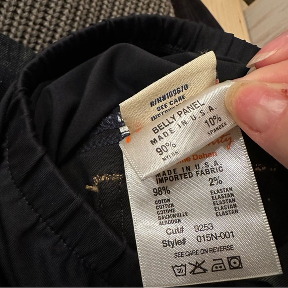 NWT Citizens of Humanity by Jerome Dahan Belly Panel Maternity Bootcut Jeans - Picture 10 of 12